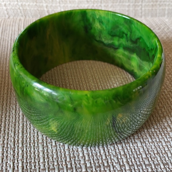 BAKELITE 🎉HOST PICK🎉 bracelet VTG amber orange and green STUNNING 🤩 😍 - Picture 5 of 12